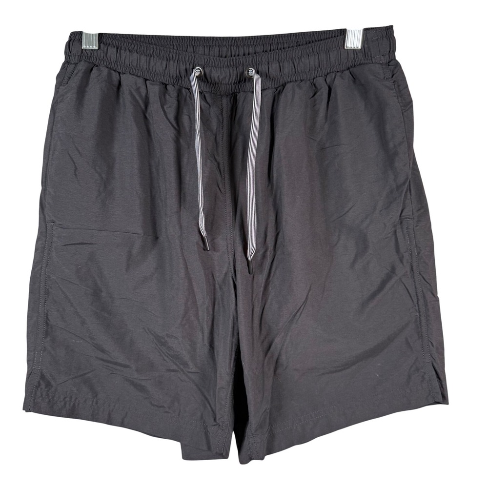 SAXX Swim Shorts Cannonball 2N1 Mens Small Black BallPark Pouch Mesh Liner Trunk